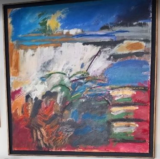 Peinture expressionniste « Bali »