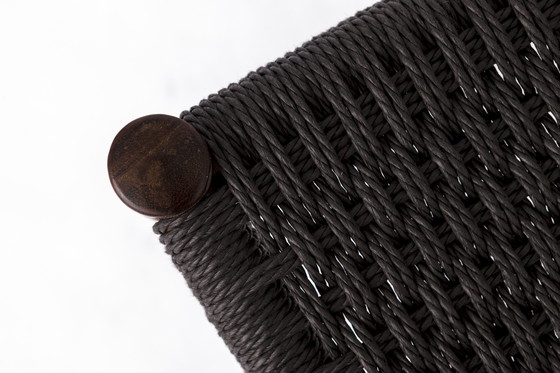 Image 1 of 1 van 2 Vintage Fristho Franeker Teak Stoel met Deens Koordweefsel - jaren 1960 Mid Century Modern Ontwerp