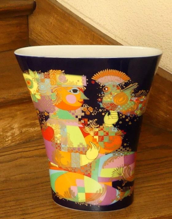 Image 1 of Large vase, 100th anniversary, Rosenthal, Bjørn Wiinblad, UK4aEb