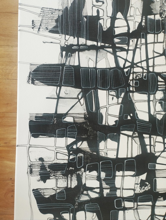 Antadze Abstract Composition XXL – Paintings & Drawings, Canvas (photo 15 of 15)