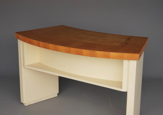 Image 1 of Klein Art Deco Bureau van Gebroeders Reens, jaren 1930