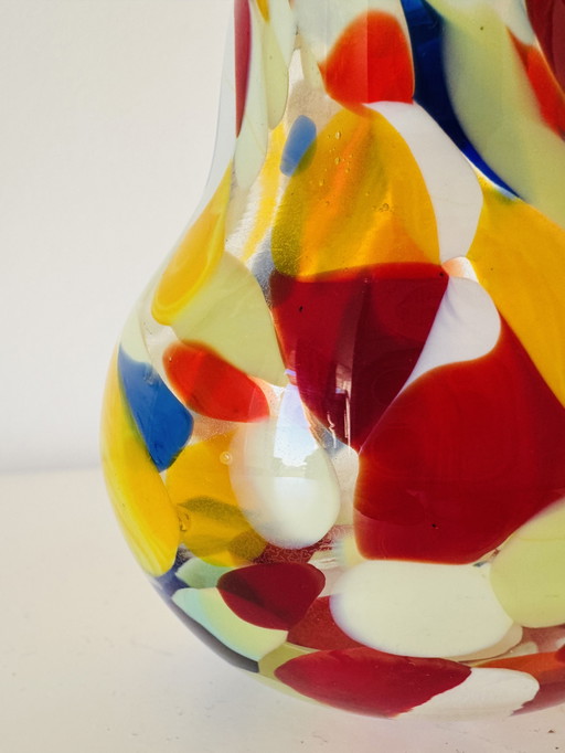 Multicolour Murano Glass Pear