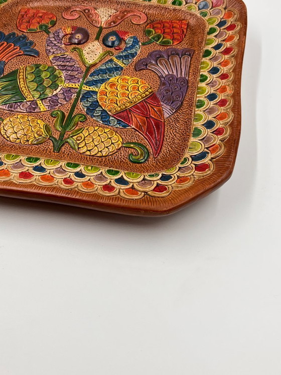 Image 1 of Quadratischer Keramikteller von Ceramica del Convento