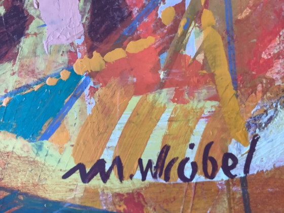 Image 1 of Uniek schilderij Mark Wróbel