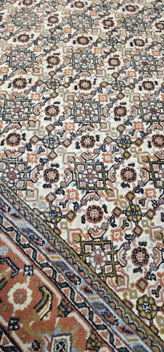 Image 1 of Authentischer persischer Bidjar-Teppich – 297 × 200 cm („Eisenteppich“)