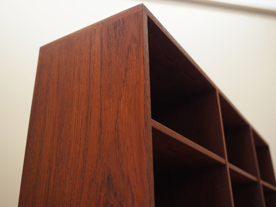 Image 1 of Teak bookcase, Danish design, 1970s, designer: Peter Løvig Nielsen