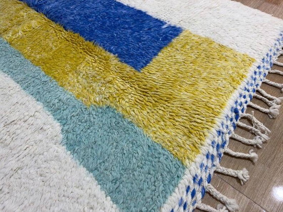 Handgemaakt Marokkaans vloerkleed 200cm x 300cm – Vloerkleden en tapijten, Wool, Modern (photo 4 of 4)