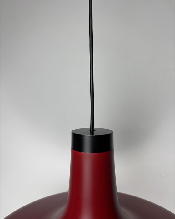 Image 1 of Staff Leuchten Arnold Berges, vintage hanglamp, matrode metalen lamp, Space Age, Mid Century, jaren 70, industrieel Duitsland