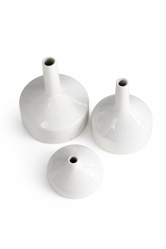 Image 1 of Vintage ceramic design lab funnels 60s/70s