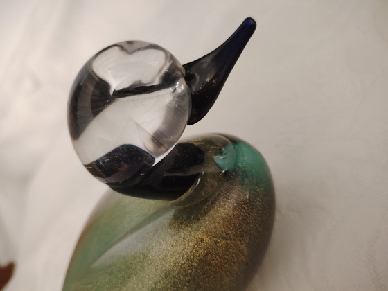 Image 1 of Paolo Venini ou Franco Vetrarti pour August Wernecke, verre Canard, Murano, Italie