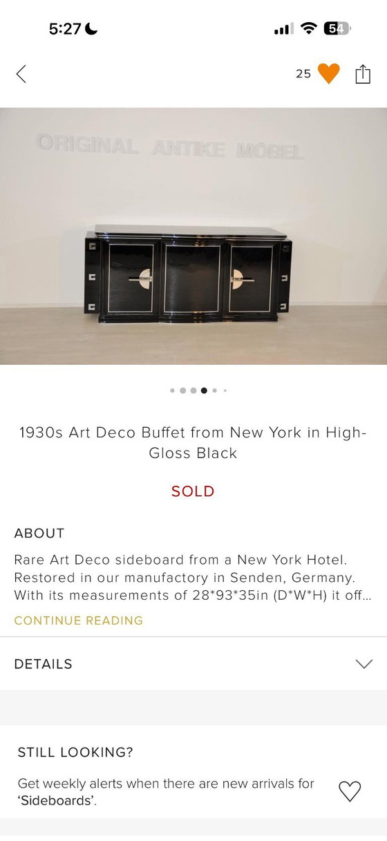 Image 1 of Cofre Art Déco