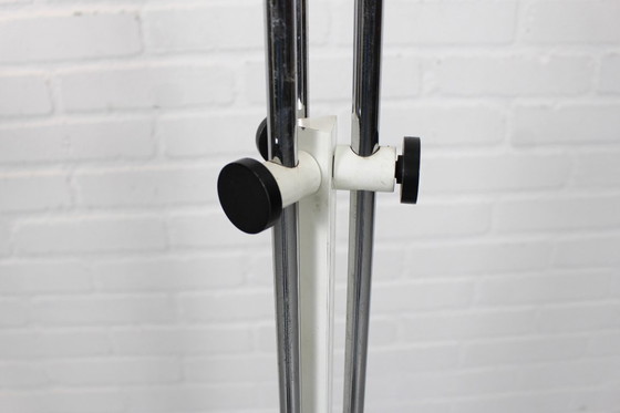 Image 1 of Zeldzame verstelbare vloerlamp van Pio Luigi Brusasco & Giovanni Torretta voor Luci Illuminazione, Italië, 1970.