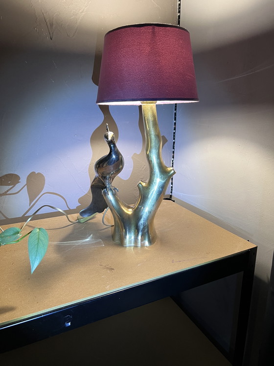 Image 1 of Willy Daro Peacock Lamp