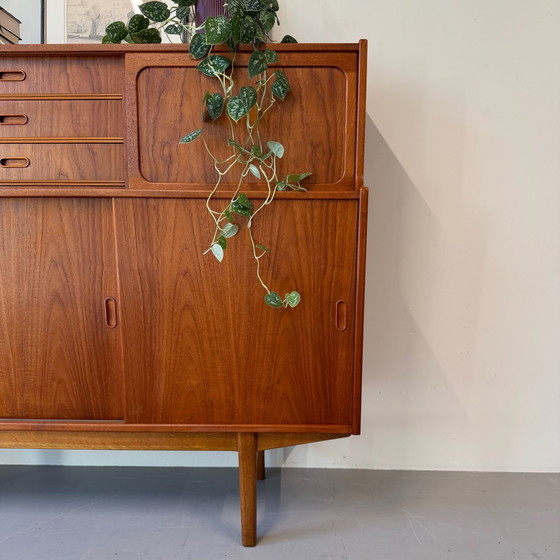 Buffet vintage, danois (avec bar) – Højslev Møbelfabrik Aalborg, Bois (photo 2 of 15)