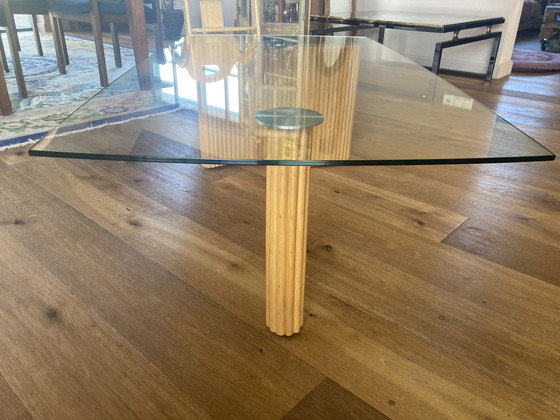 Image 1 of Vintage Salontafel Deens Mid Century Glas