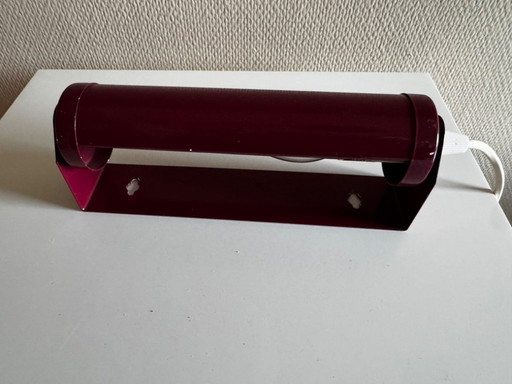 vintage IKEA V413 bordeau rode wandlamp
