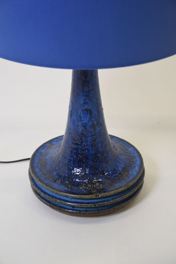 Lampe de table danoise conçue par Frank Tromborg pour Axella, 1960 – Metal, Ceramic (photo 3 of 7)