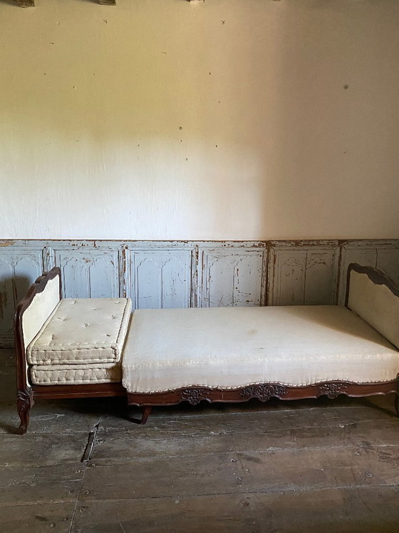 Uitschuifbaar Divan of Daybed – Textiel, Hout (photo 15 of 22)