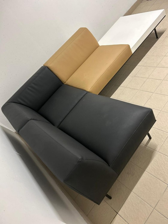 Canapé D’Angle Modulable INCLASS TETRIS En Cuir – Design Haut De Gamme – Canapés d'angle, Leather (photo 5 of 5)