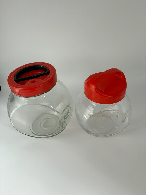 Barattoli CAM Saglier vintage anni '70 - Set di 2 – Accessori da cucina (photo 3 of 9)