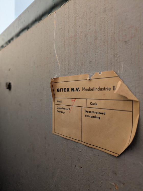 Image 1 of Vintage wall unit/wall cabinet, set of two