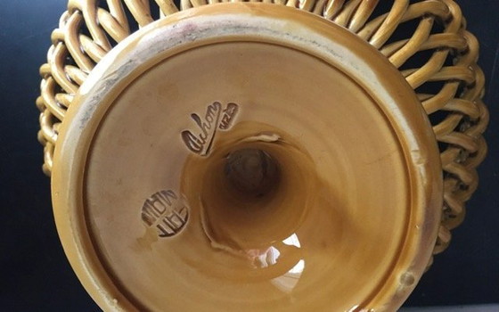 Image 1 of Cesta de cerámica Diseño francés Maison Pichon Uzés