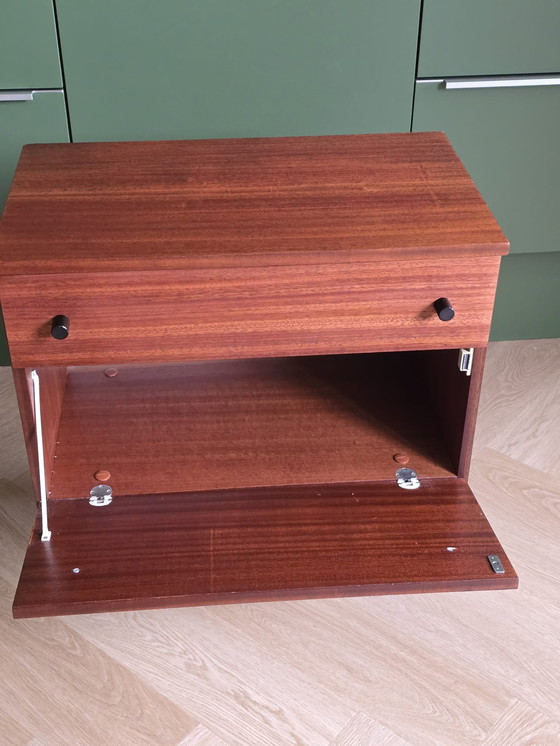 Image 1 of Mobiletto portavalvole/cassetto in stile vintage/retrò danese