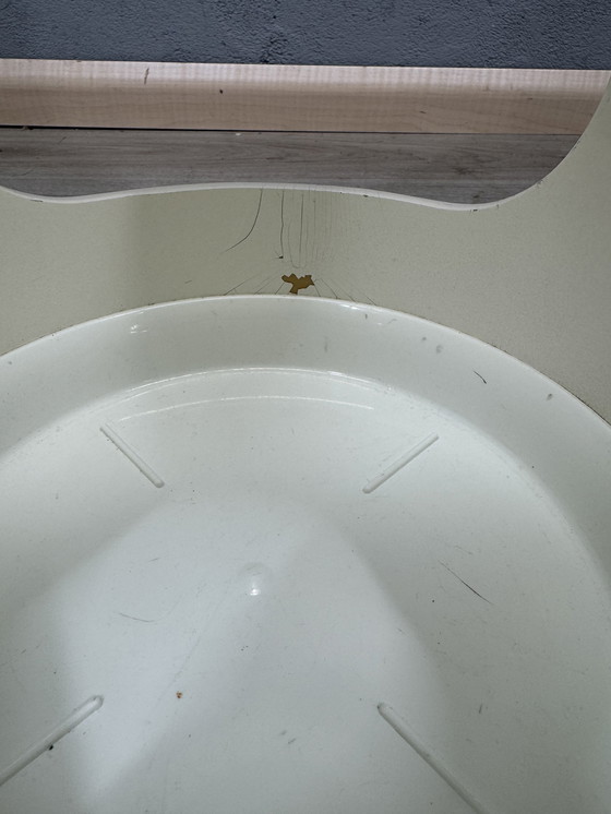 Image 1 of Paragüero de mediados de siglo, de estilo espacial: diseño de plástico de la década de 1960