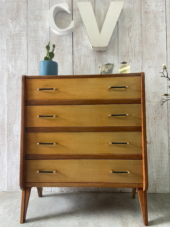 Image 1 of vintage chest of drawers