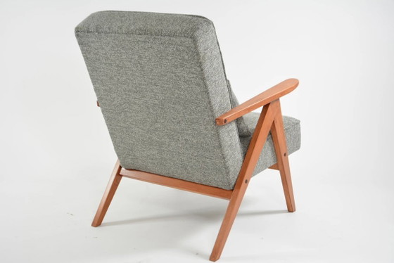 Image 1 of Poltrone KOMPAS in grigio screziato e bianco