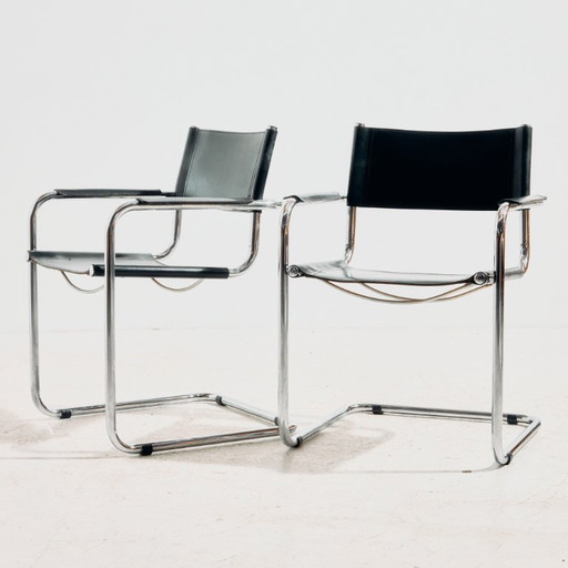 MK12000 Oostenrijkse Blaha fauteuil – Leather, Metal