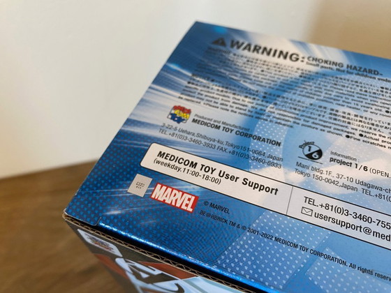 Image 1 of Bearbrick IRON MAN RESCUE SUIT Marvel AVENGERS ENDGAME versie 400% + 100% MEDICOM speelgoed 2023