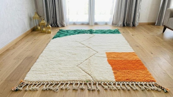 Alfombra bereber marroquí Atlas con coloridos diseños 150/250 cm – Ahrend, Wool (photo 9 of 10)