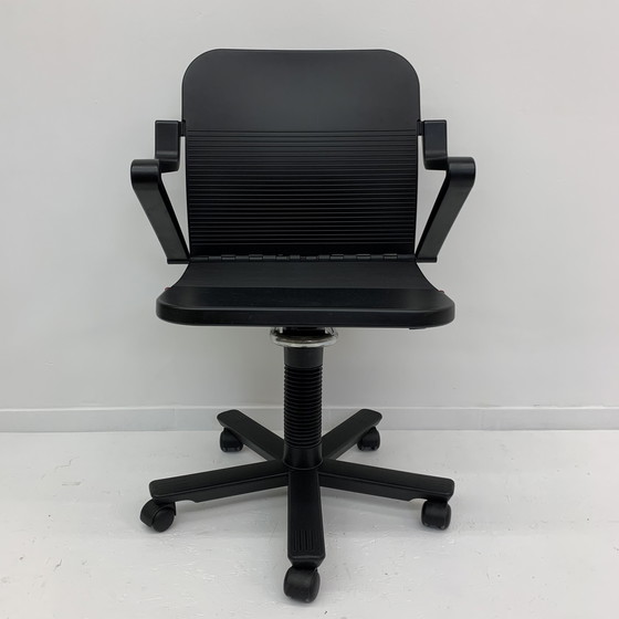 Image 1 of Post Modern Design Italian Desk Chair by Roberto Lucci and Paolo Orlandini for Lamm Italy, 1980’s