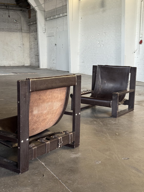 Image 1 of Sonja Wasseur Brutalist Chairs 