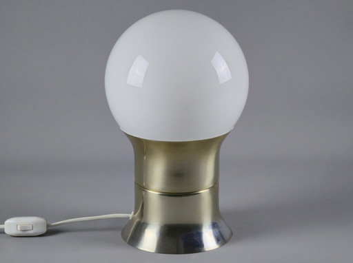 1971 Space-Age HEMI Klot 2 Table Lamp By Lennart Centervall Made For IKEA — Vintage Nordic Table Lamp.