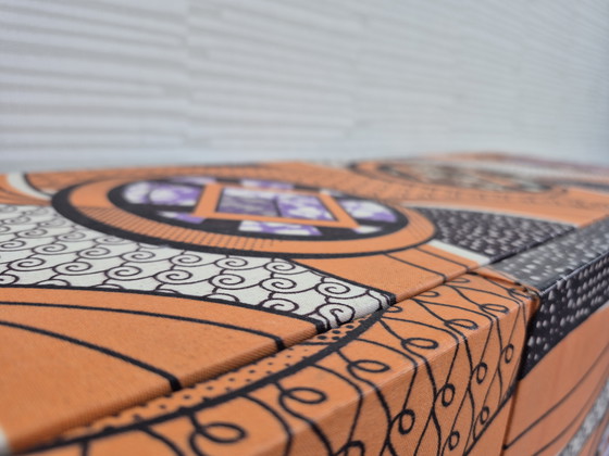 Image 1 of Sideboard on hairpin legs. Vintage (hall) cabinet, decoupage.