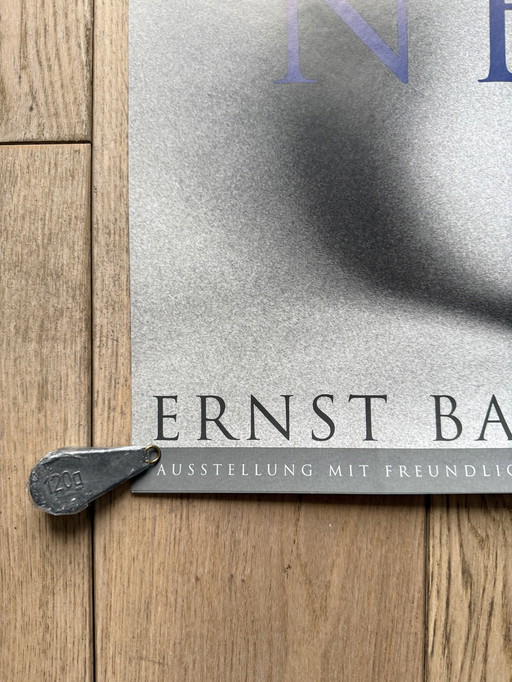 Helmut Newton Original exhibition poster Starck Memphis Togo Loft