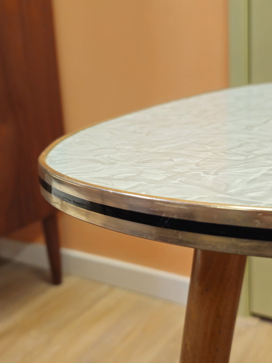 Image 1 of Vintage Formica Coffee Table Side Table Plant Table