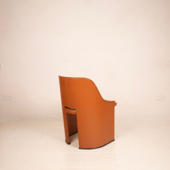 Afra & Tobia Scarpa Artona Poltrona in Pelle Maxalto 1980 – Poltrone, Leather (photo 22 of 26)