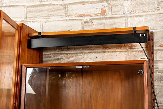 Image 1 of Une étagère modulable Danoise en teck par Poul Cadovius pour Cado 1960.