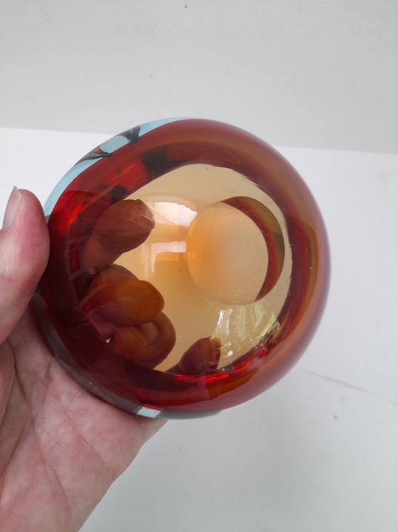 Murano glass ashtray or trinket dish (sommerso) – Decorative Objects (photo 3 of 5)