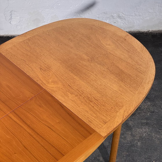 Nathan Extendable Oval Dining Table, 1960s – Wood (photo 13 of 13)