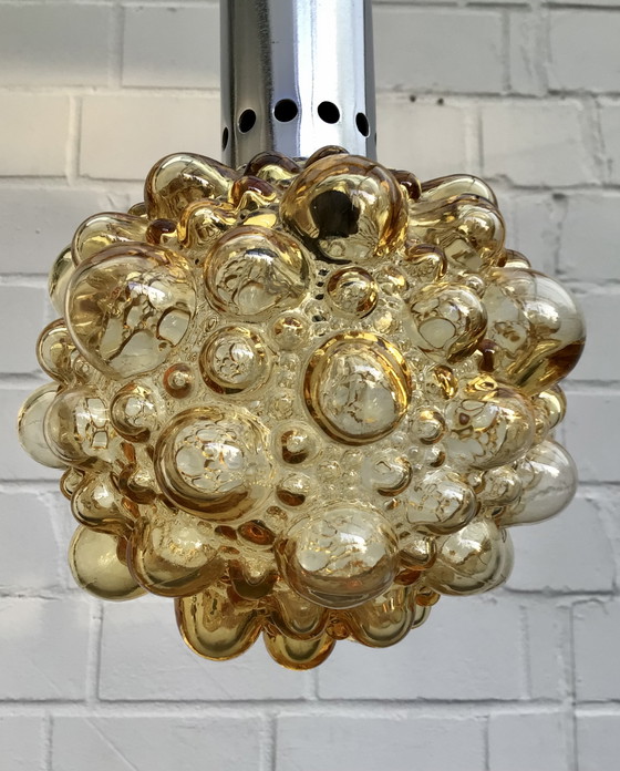 Image 1 of Mid - Century 70S Bubble Glass Pendant Light