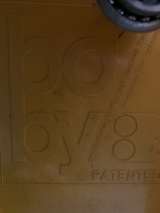 Image 1 of Boby Trolley Joe Colombo Giallo, Extra Alto