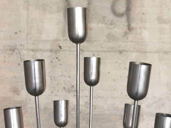 Lumi Milano Italy Lampada da terra attribuita a Oscar Torlasco, anni '60 – Lampade da terra, Iron, Metal (photo 5 of 7)