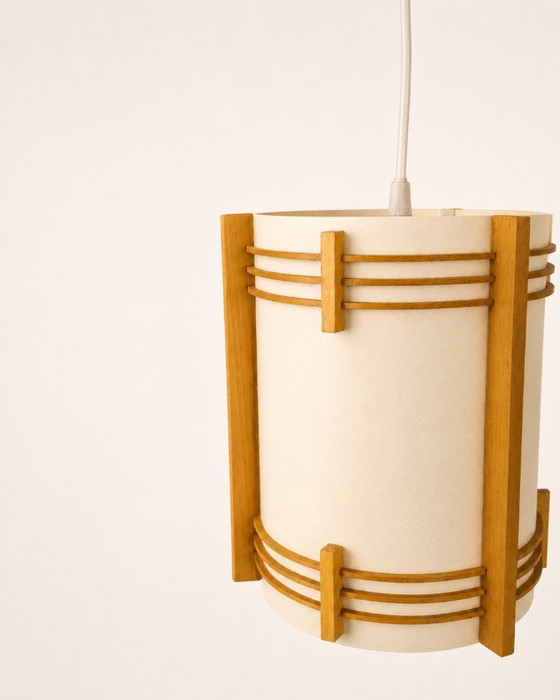 Image 1 of Vintage Cocoon pendant lamp, Mid Century 1960s, Ellysett