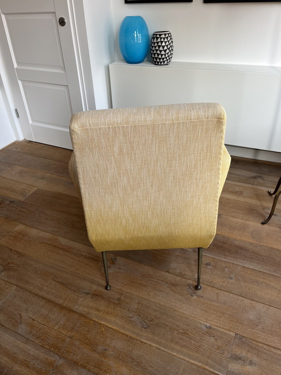 Image 1 of Fauteuil jaune Italie 50/60s