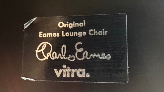 Vitra Charles Eames Lounge Chair + Ottoman Nero Black Ash – Poltrone, Leather, Metal (photo 8 of 15)