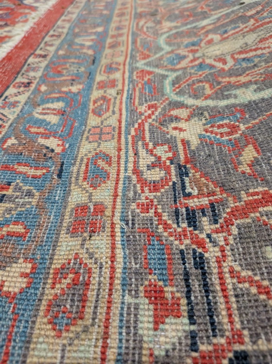 Image 1 of Tappeto persiano antico Sarouk | Annodato a mano | 370 × 290 cm | Etichette originali